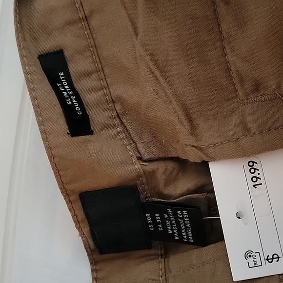 H&M Rolled Hem Shorts 30R - Picture 4 of 5
